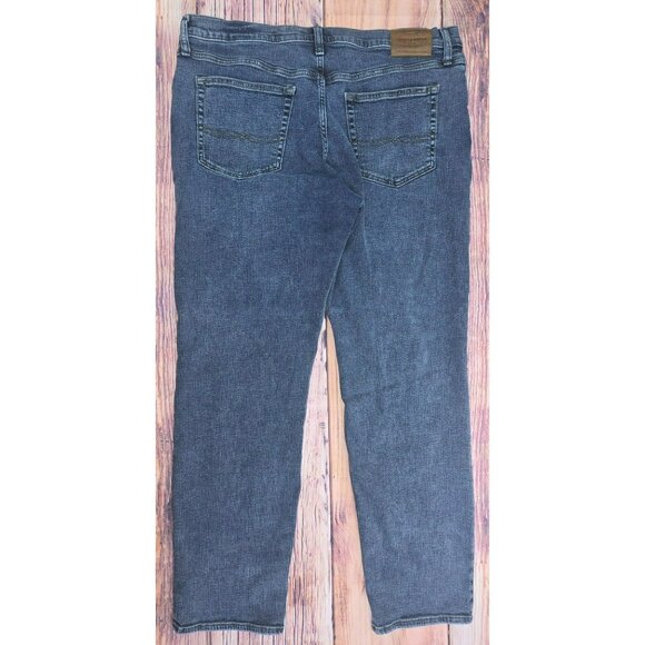 Lucky Brand 121 Slim Fit Mens Jeans 38 x 32 Medium Wash Stretch Casual Jeans - Picture 2 of 9